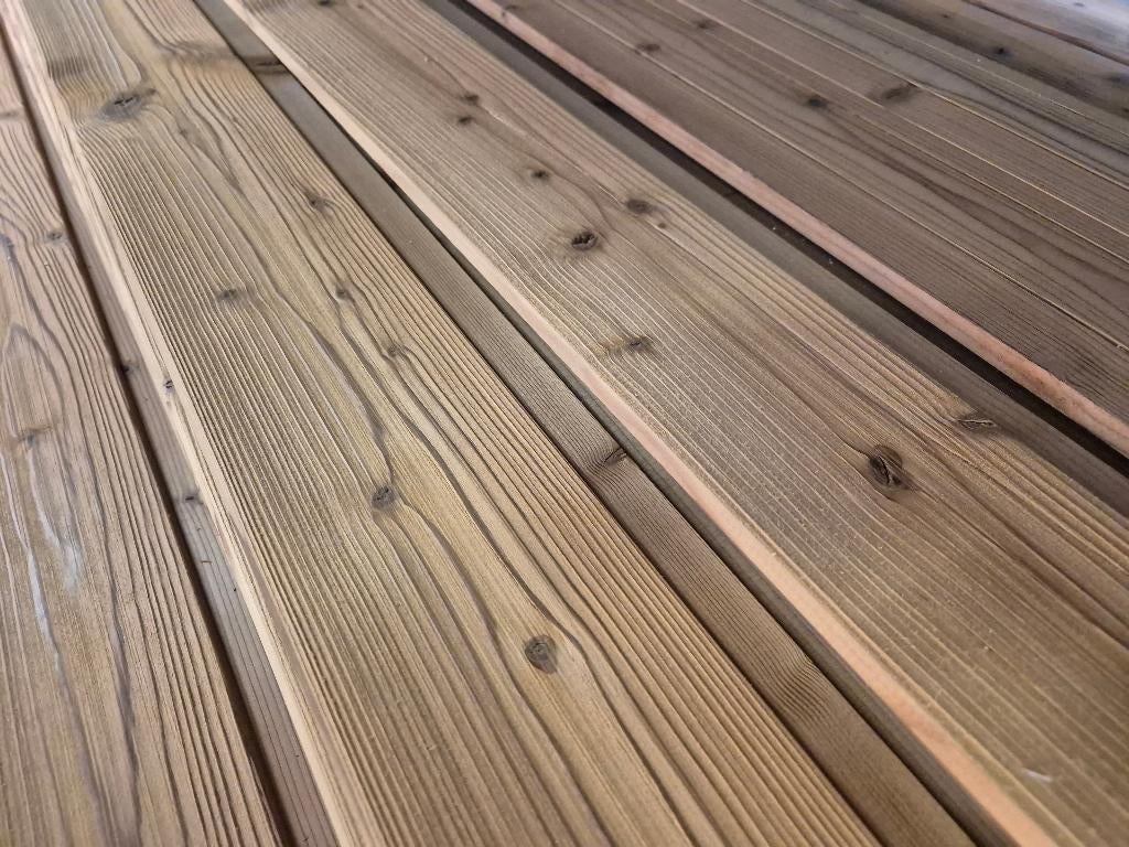 Channelsiding thermisch vuren 20x140mm, Doe-het-zelf en Verbouw, Hout en Planken, Ophalen, Minder dan 25 mm, Nieuw, Plank