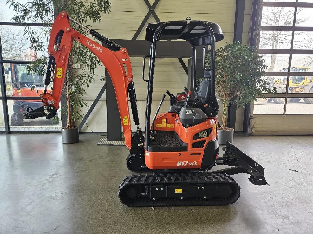 Kubota U017-3, Ophalen, Graafmachine