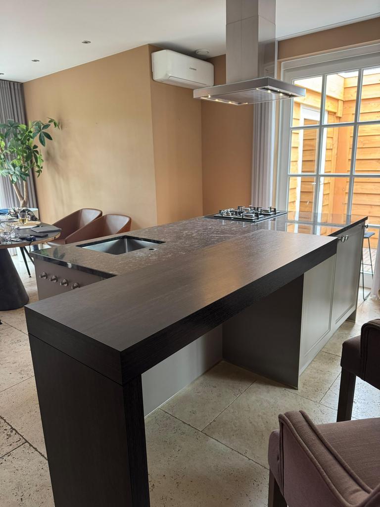 Prachtig Landelijk Kookeiland + Graniet + GEDEMONTEERD, Huis en Inrichting, Keuken | Complete keukens, Overige kleuren, Graniet of Steen