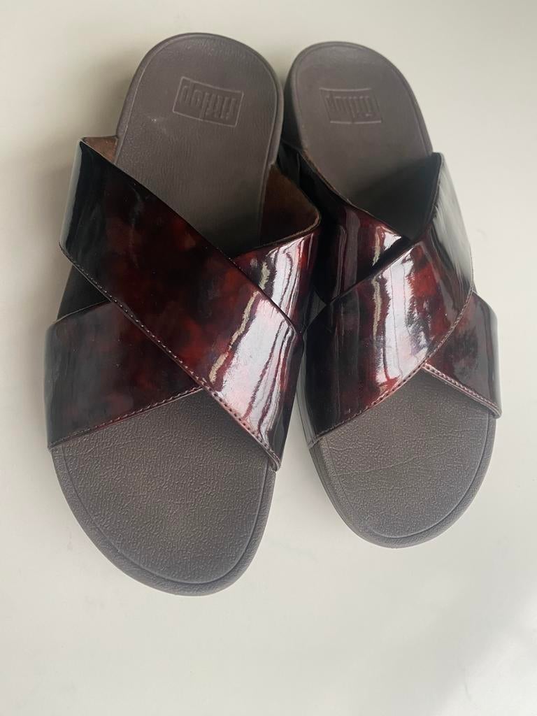 Lakleren fitflop mt41, Ophalen of Verzenden, Zo goed als nieuw