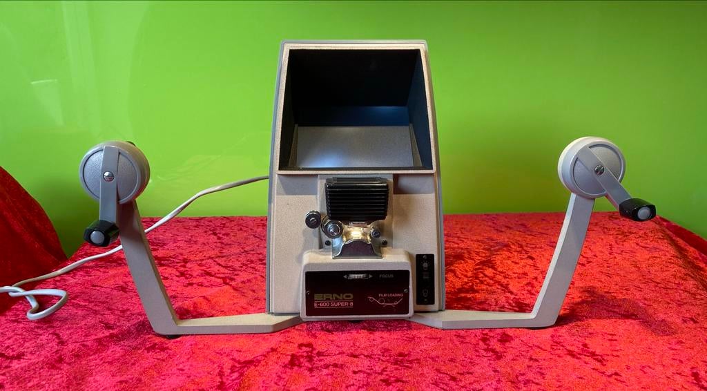 2× ERNO Super-8 filmviewer p.st., Verzamelen, Fotografica en Filmapparatuur, Projector, 1960 tot 1980, Ophalen of Verzenden