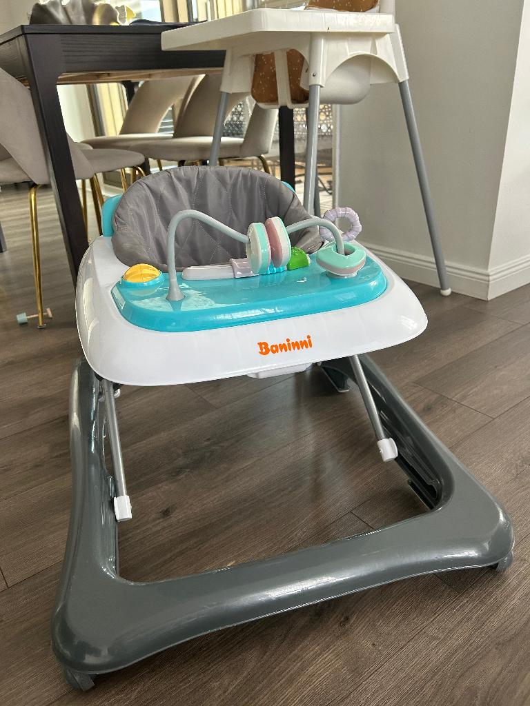 Baby loopstoel, Ophalen, Zo goed als nieuw, Overige typen, Met wieltjes