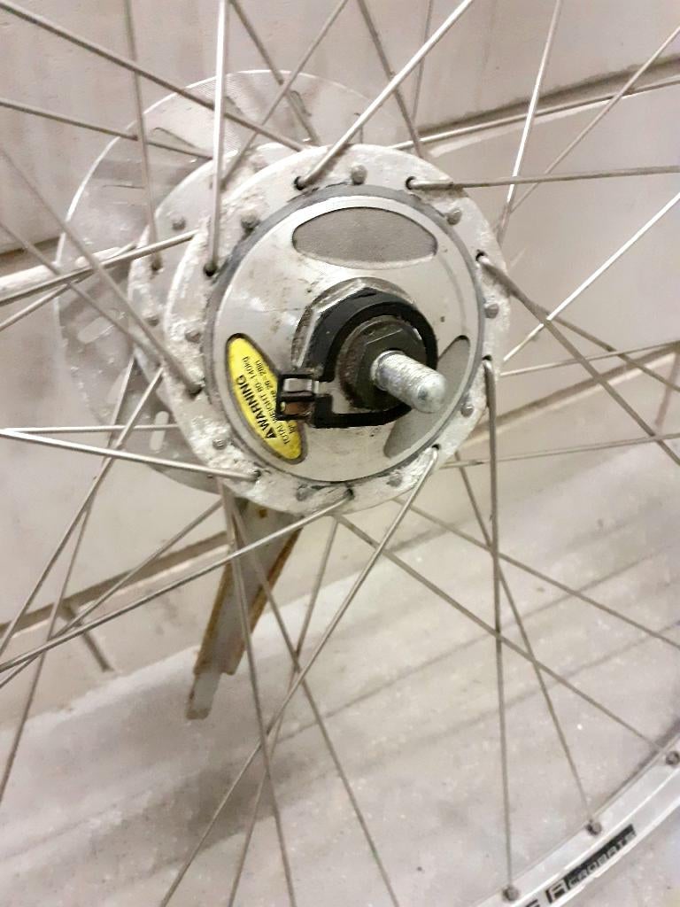 voorwiel voor fiets, Fietsen en Brommers, Fietsonderdelen, Ophalen of Verzenden, Gebruikt, Wiel, Gazelle
