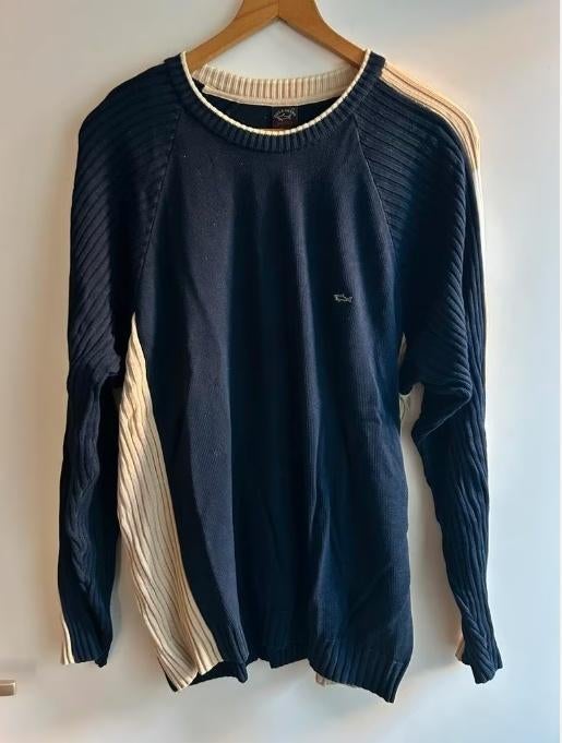 Blauwe Paul & Shark trui (XXL) ZGAN, Blauw, Overige maten, Ophalen of Verzenden, Zo goed als nieuw