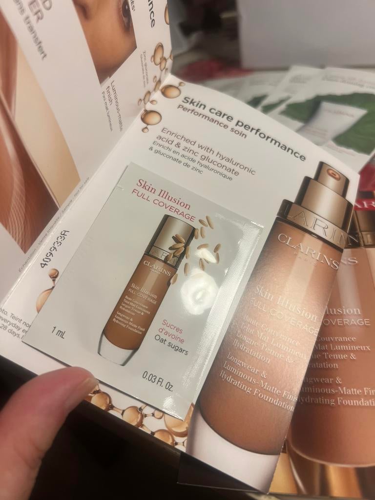 Clarins verzorging of make up mini’s, Verzenden, Nieuw, Gehele gezicht, Verzorging