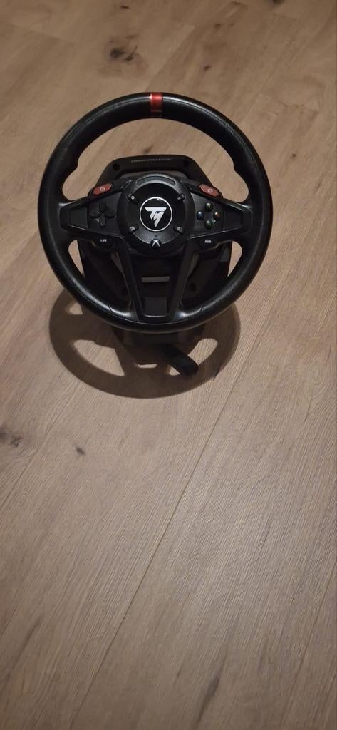 THRUSTMASTER T128-X Force Feedback Racestuur, Spelcomputers en Games, Spelcomputers | Xbox | Accessoires, Ophalen, Zo goed als nieuw
