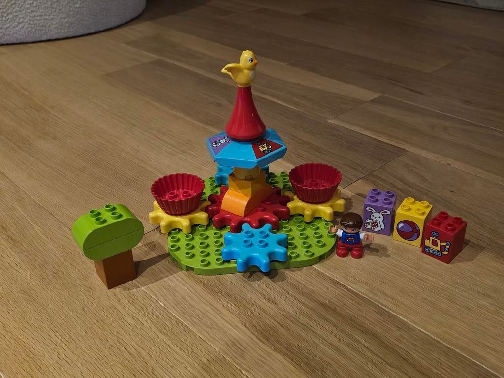 Duplo Eerste Draaimolen 10845, Kinderen en Baby's, Speelgoed | Duplo en Lego, Ophalen of Verzenden, Zo goed als nieuw, Complete set