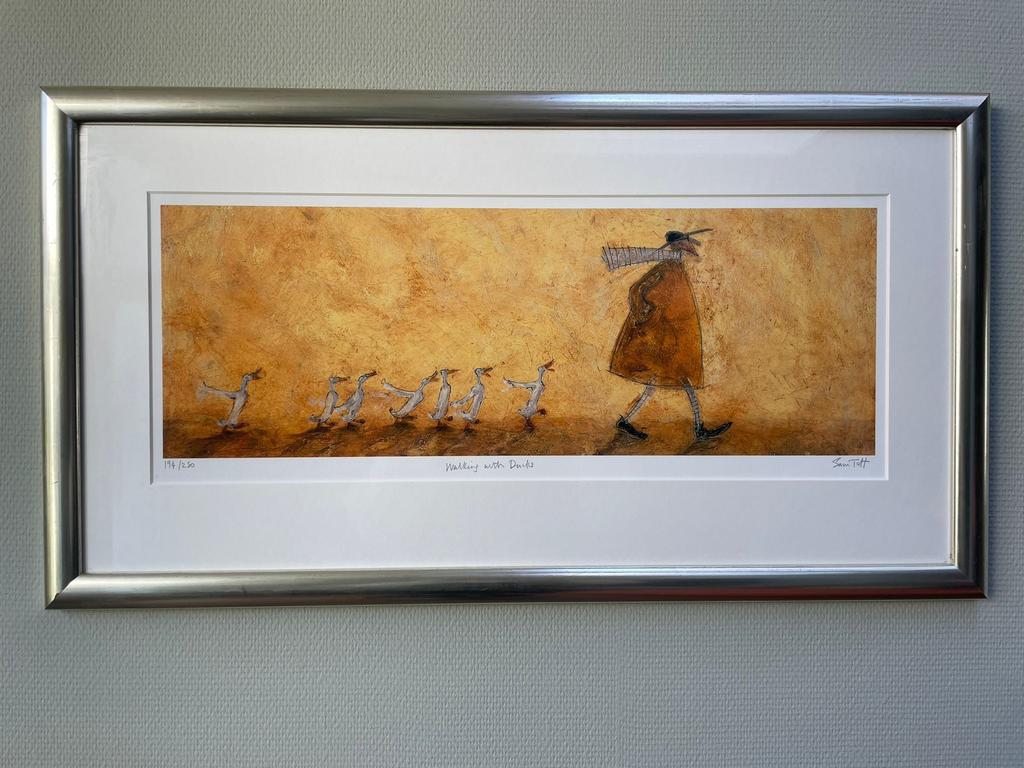 Sam Toft - Walking with ducks, Ophalen