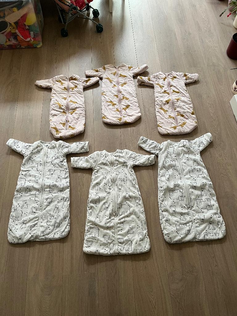 Leuke Set Babyslaapzakken, Ophalen, Zo goed als nieuw, Minder dan 70 cm, Slaapzak