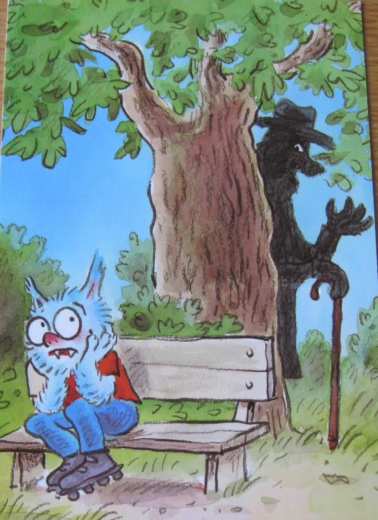 vier ansichtkaarten van Dolfje Weerwolfje - nieuw, Verzamelen, Verzenden, 1980 tot heden, Ongelopen, Overige thema's