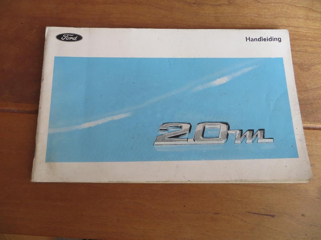 Instructieboek Ford 20 M 2.0, 2.3 + Coupe + stationcar 1968, Ophalen of Verzenden
