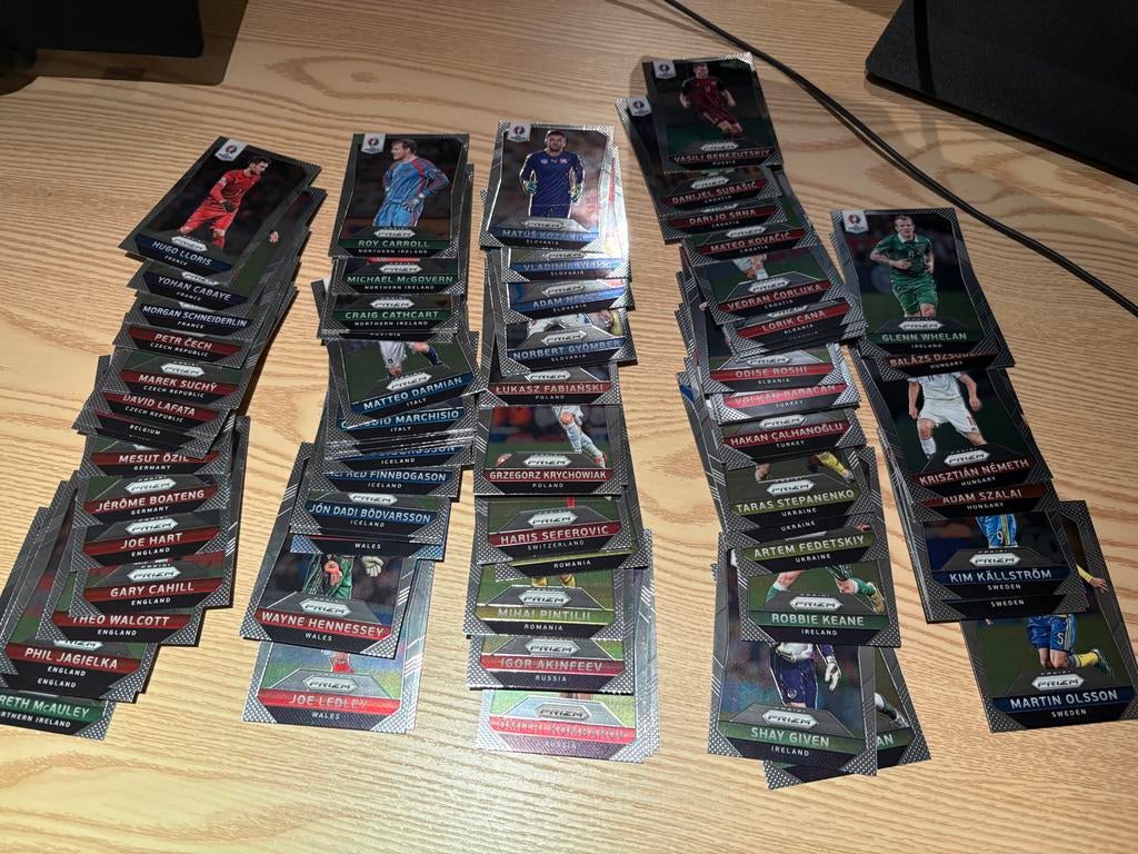 Panini Prizm Euro 2016 Voetbalkaarten, Ophalen of Verzenden, Zo goed als nieuw, Buitenlandse clubs, Poster, Plaatje of Sticker