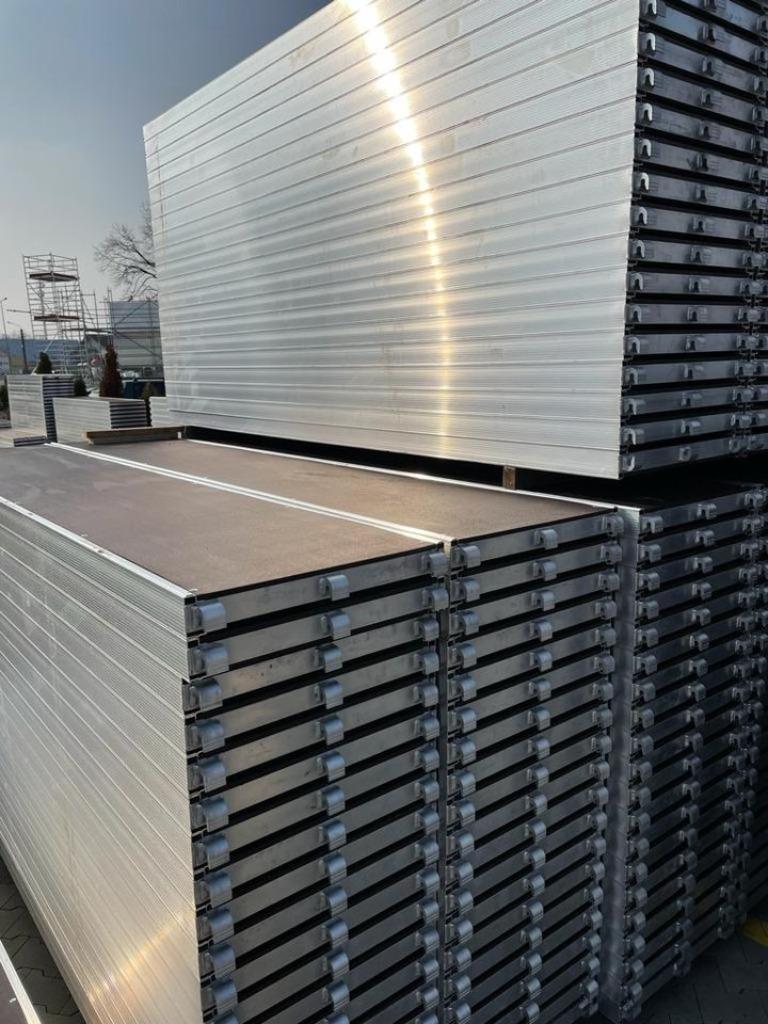 Nieuwe gevelsteiger Baumann | 650 m² | Alu, Verzenden, Nieuw, Gevelsteiger, 5 meter of hoger