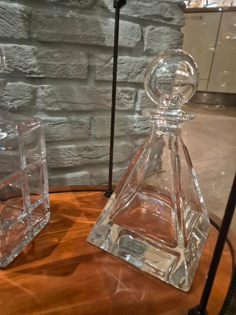 Piramidevormige karaf voor whisky/cognac, Ophalen