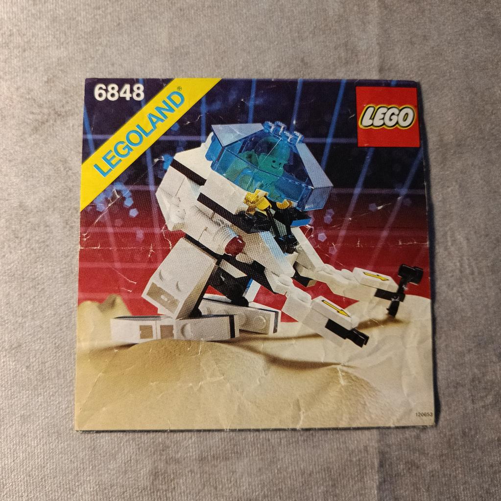 Lego Strategic Pursuer Instructie Boek 6848, Kinderen en Baby's, Speelgoed | Duplo en Lego, Ophalen of Verzenden, Gebruikt, Losse stenen