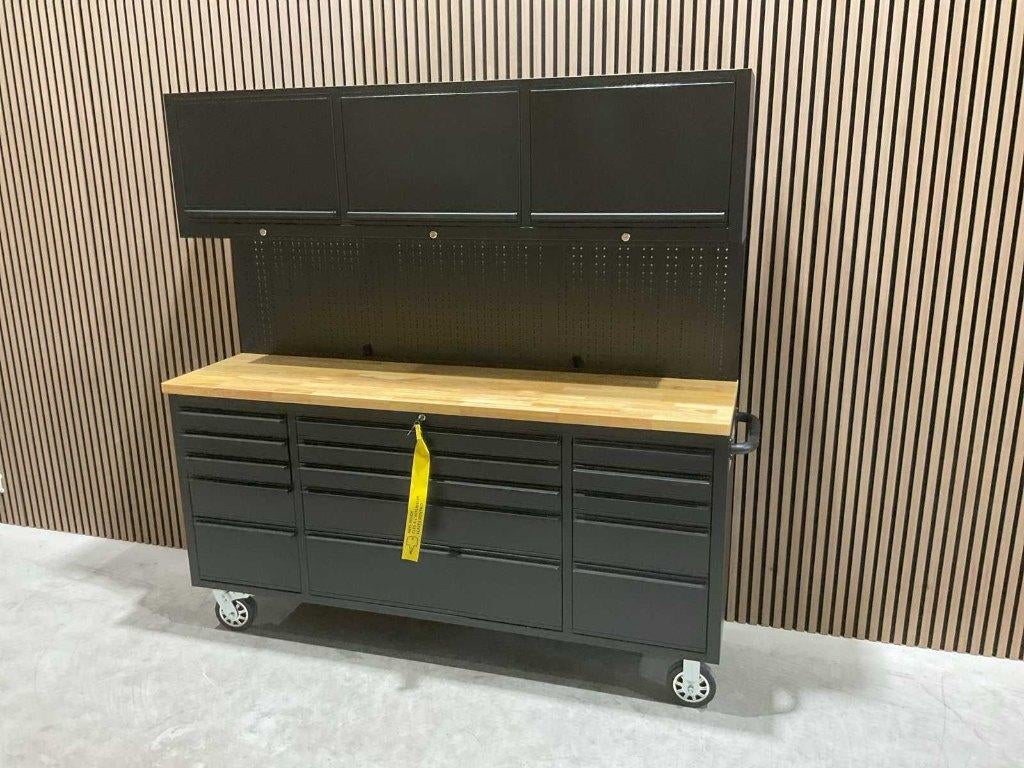 Stahlworks Deluxe Black 72 inch high 15 laden Werkbank new‼️, Ophalen, Nieuw, 170 cm of meer