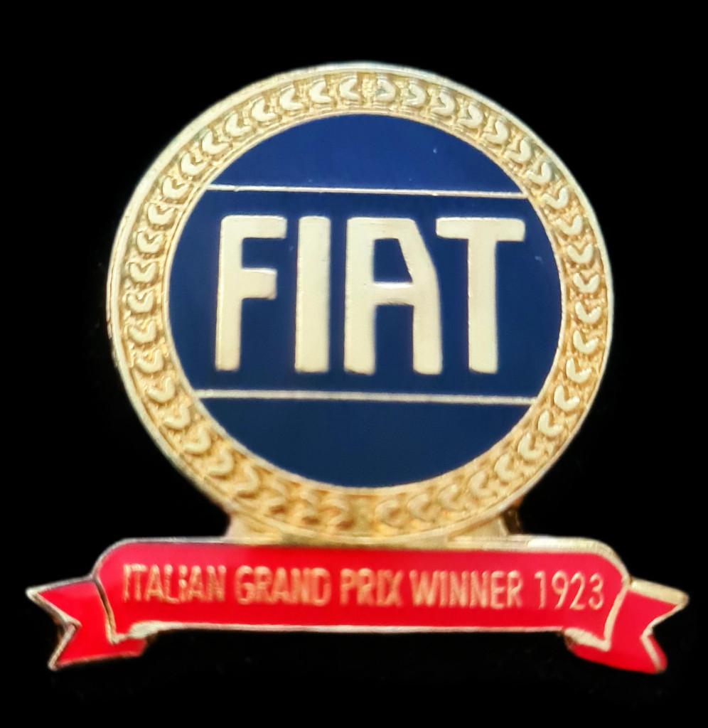 Fiat- Italian Grand Prix Winner 1923 pin, Ophalen of Verzenden, Nieuw, Transport, Speldje of Pin