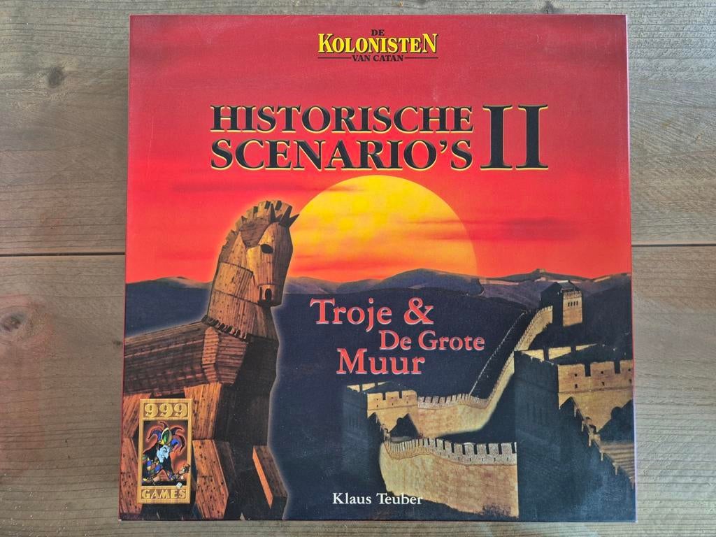 De kolonisten van Catan - Historische Scenario's 2, Drie of vier spelers, Ophalen of Verzenden, Zo goed als nieuw, 999 Games