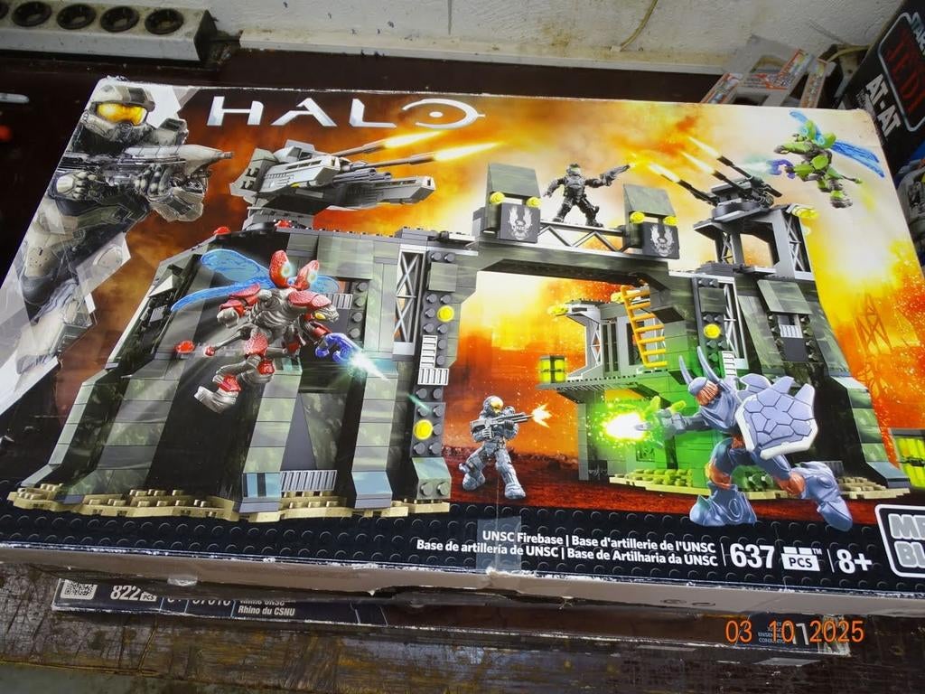 Halo Mega Bloks Construx Selectie, Kinderen en Baby's, Speelgoed | Bouwstenen, Ophalen, Gebruikt, Megabloks