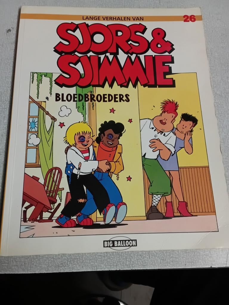 Lange verhalen van Sjors & Sjimmie, Eén stripboek, Ophalen of Verzenden, Gelezen