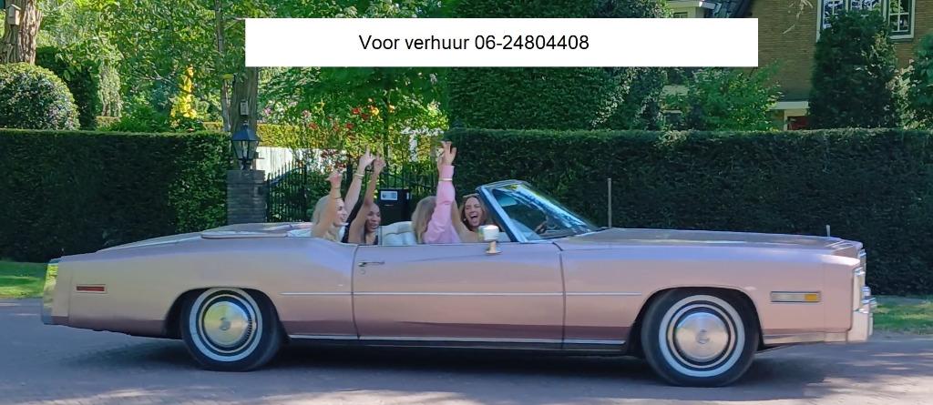 Cadillac Eldorado te huur, Met chauffeur