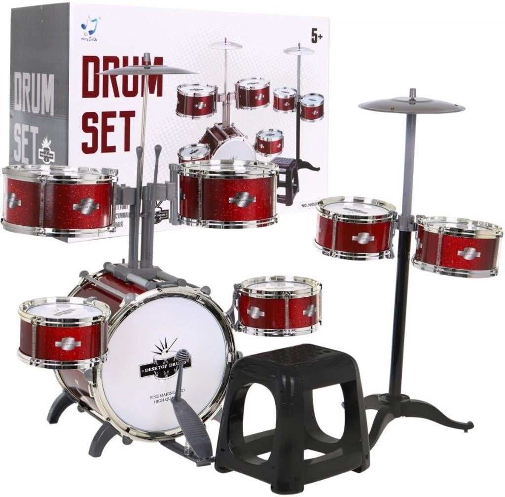 Drumstel (muzikaal speelgoed), Kinderen en Baby's, Speelgoed | Overig, Ophalen of Verzenden, Nieuw, Jongen of Meisje