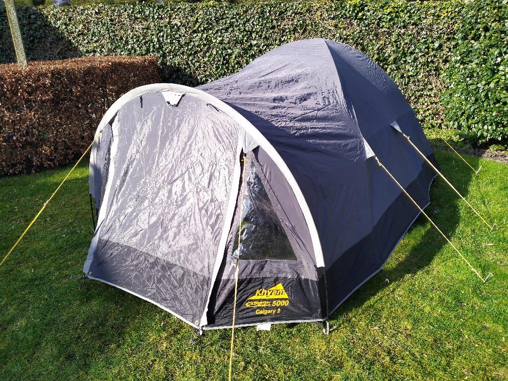 Tent Khyam Calgary 2, Caravans en Kamperen, Tenten, Ophalen, Gebruikt, Tot en met 2