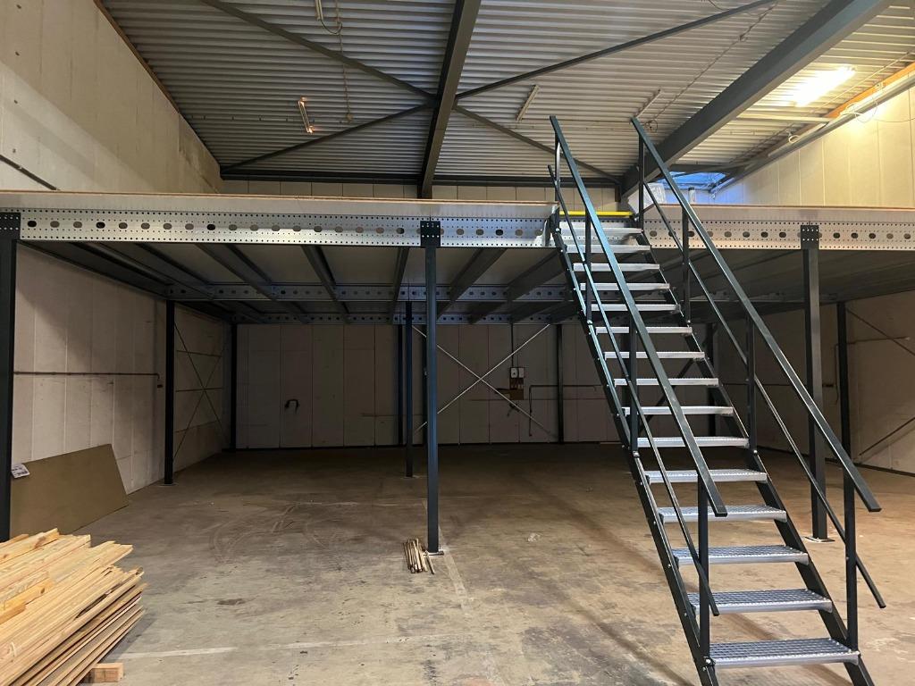 Entresolvloer / Mezzanine 8x12m - 3m hoog - Zware uitvoering, Ophalen of Verzenden
