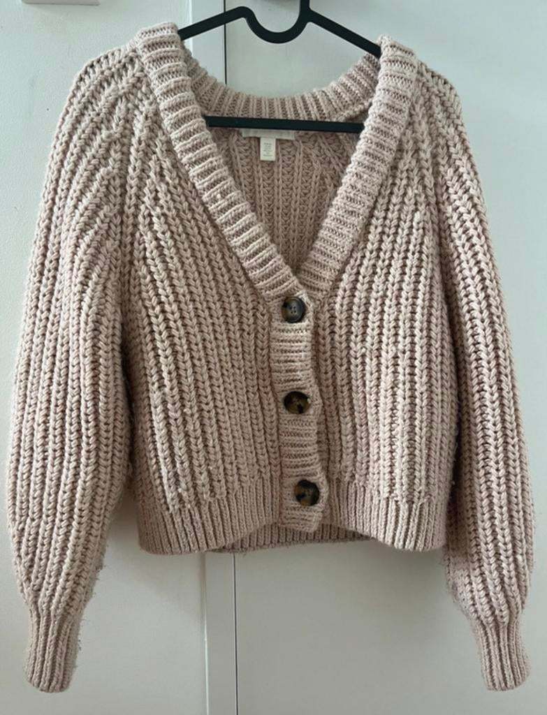 Roze vest H&M - Maat XS, Ophalen of Verzenden, Gedragen, Maat 34 (XS) of kleiner, Roze