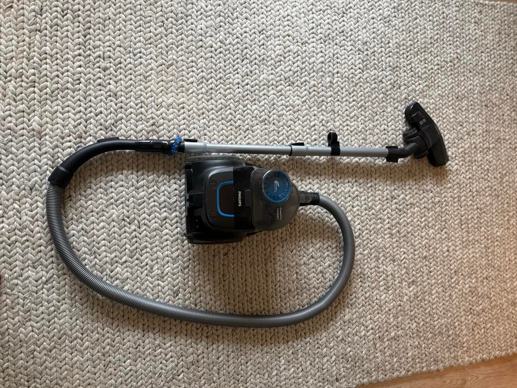 Philips PowerPro Compact Stofzuiger - Goed Onderhouden, Witgoed en Apparatuur, Stofzuigers, Gebruikt, Reservoir, Ophalen of Verzenden