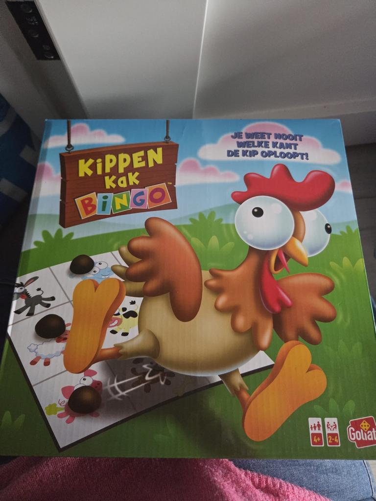 Kippenkak Bingo - Leuk familiespel!, Ophalen, Zo goed als nieuw