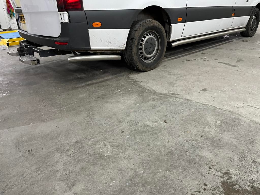 Trekhaak rondom sidebars mercedes sprinter 317, Ophalen