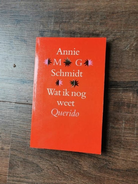 Wat ik nog weet, Annie M. G. Schmidt., Annie M.G. Schmidt, Kunst en Cultuur, Ophalen of Verzenden, Zo goed als nieuw