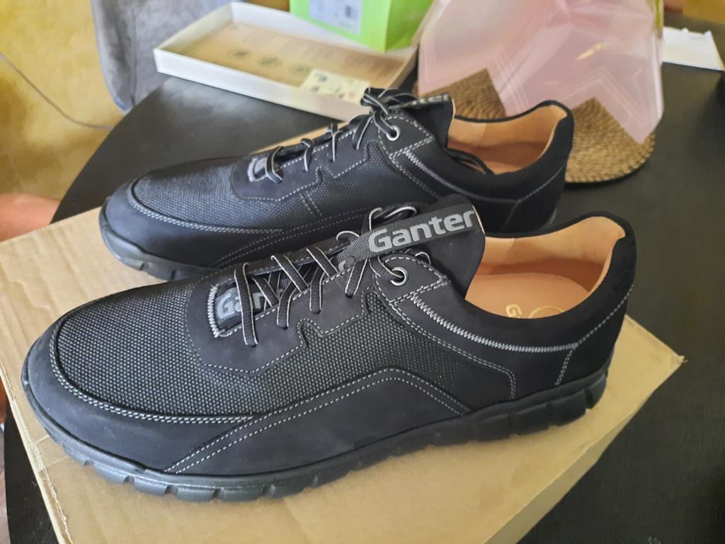 Nieuwe GANTER zwart velours heren schoenen maat 46 (UK 11), Ophalen of Verzenden, Nieuw, Zwart