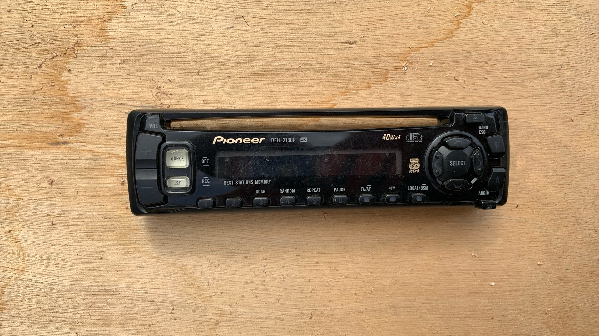 Pioneer DEH-2130R Autoradio - Werkt perfect!, Ophalen of Verzenden, Gebruikt