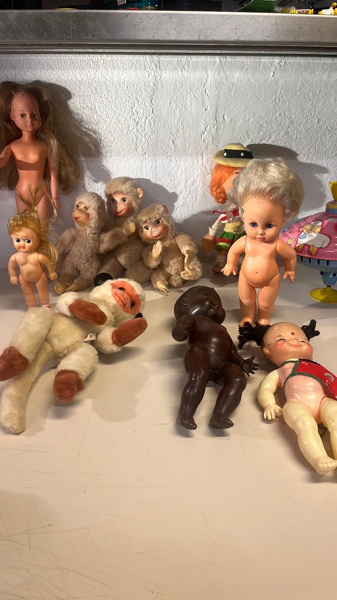Oude poppen collectie, Ophalen of Verzenden, Zo goed als nieuw, Pop