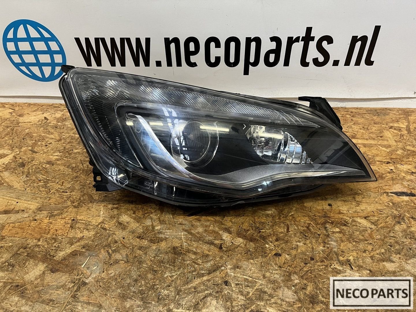 OPEL ASTRA J XENON KOPLAMP RECHTS ORGINEEL 1ZT010012-02, Gebruikt, -, -, Opel