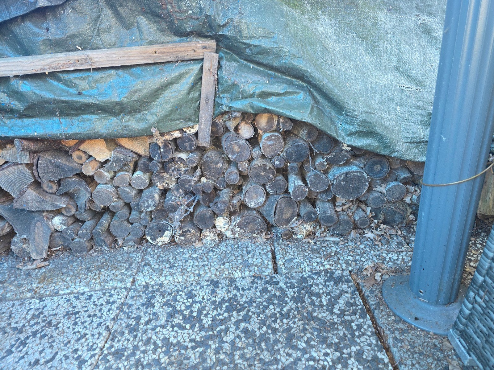 stook klaar kachelhout/ openhaard hout, 3 tot 6 m³, Ophalen, Overige houtsoorten, Blokken