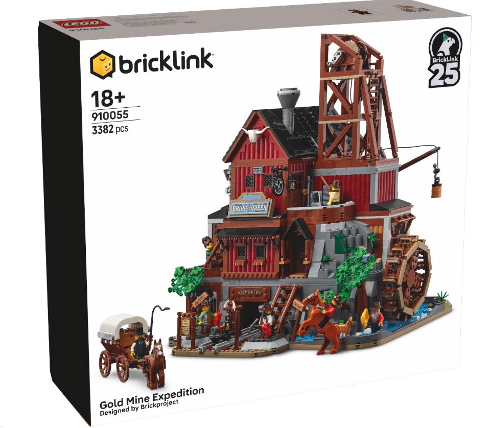 Lego Bricklink 910055 Gold Mine Expedition nieuw, Overige thema's, Lego, Nieuw, Ophalen of Verzenden