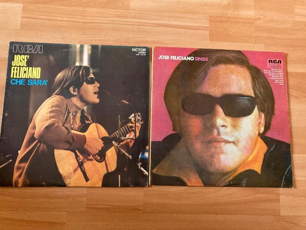 Vinyl LP's : 2 x Jose Feliciano., Ophalen of Verzenden, 1960 - 1969, Zo goed als nieuw, 12 inch
