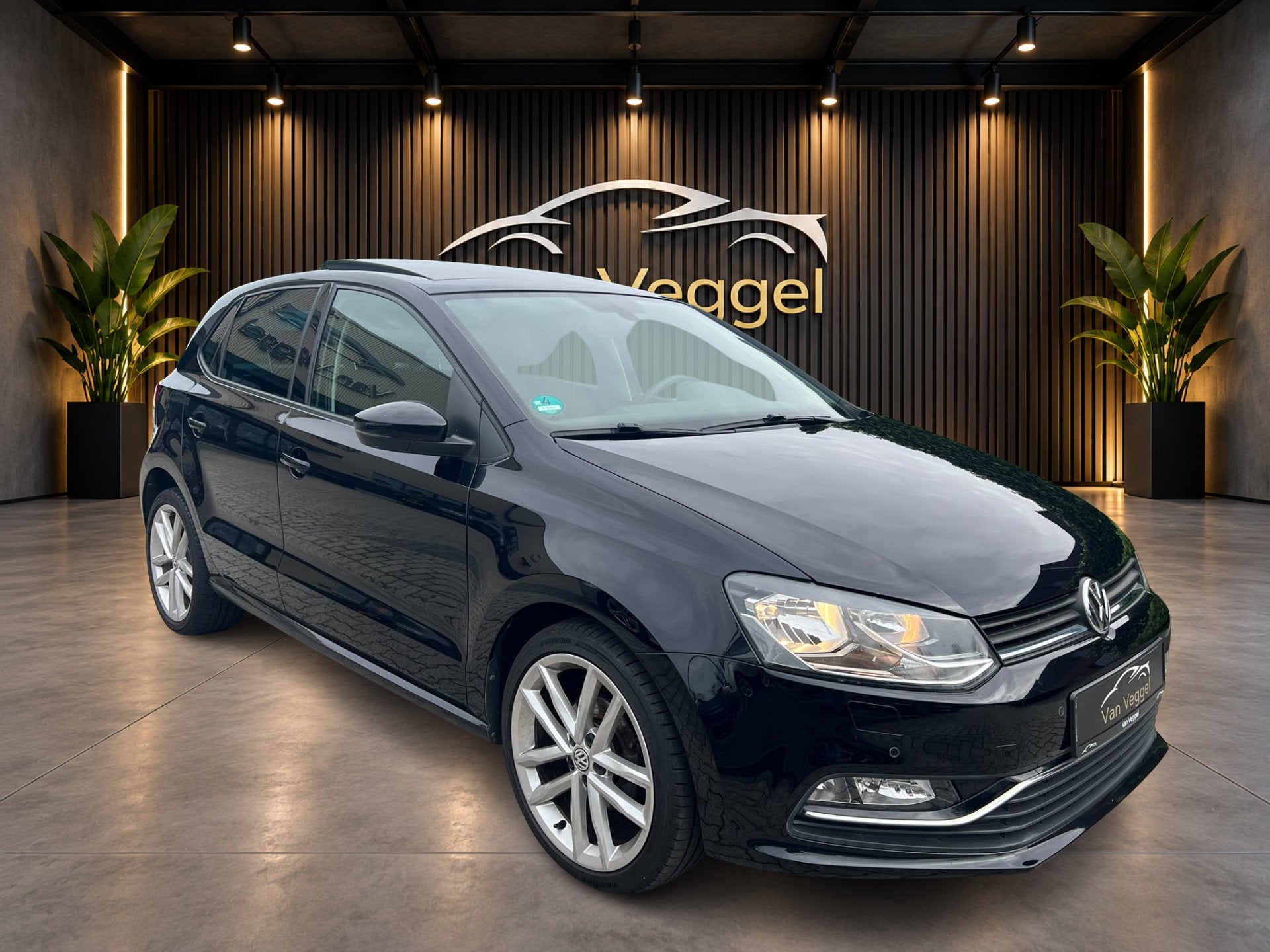 Volkswagen Polo 1.2 TSI Comfortline pano, stoelverw, cruise,, Auto's, Stof, Gebruikt, Zwart, 4 cilinders