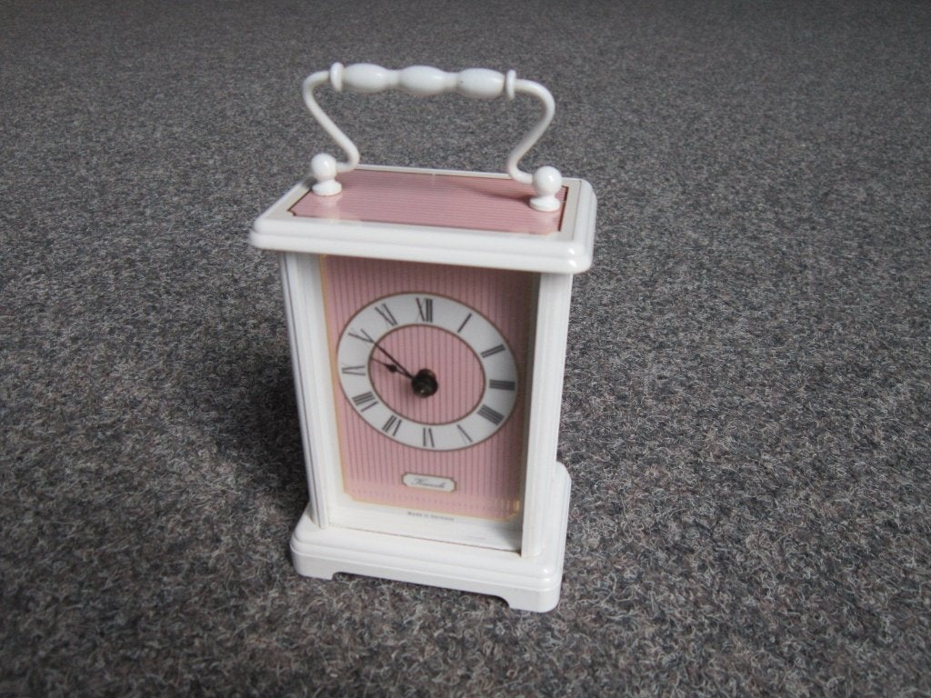 KIENZLE TAFELKLOK QUARTZ, Ophalen, Vintage, Analoog, Werkt op batterijen