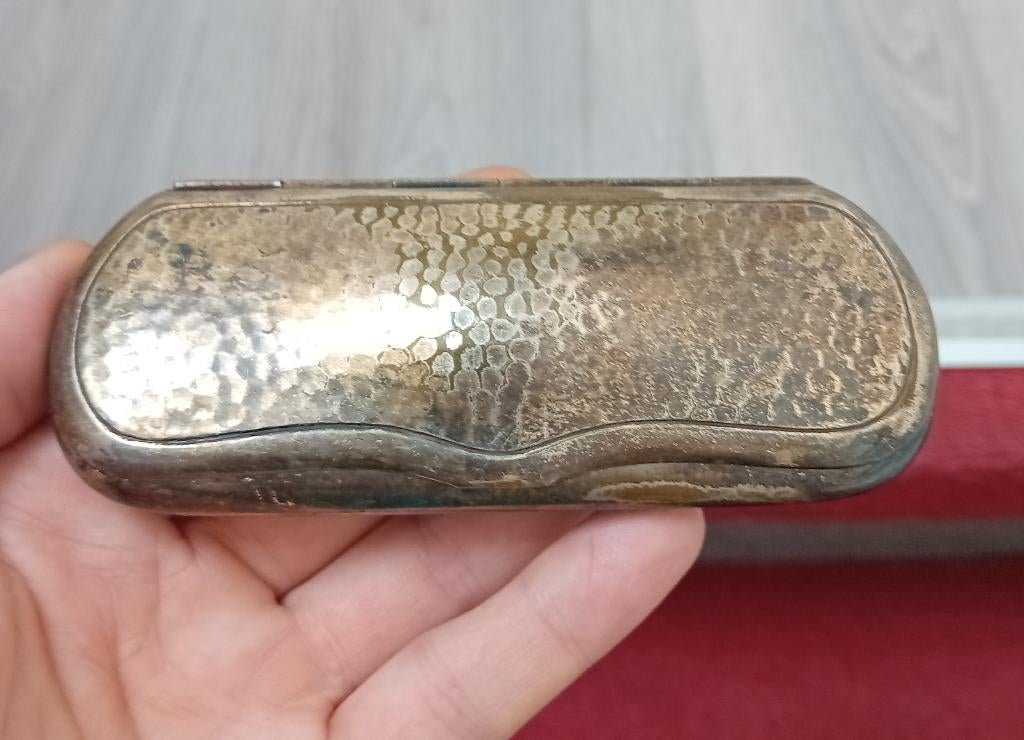 oude vintage brillenhouder, Ophalen of Verzenden