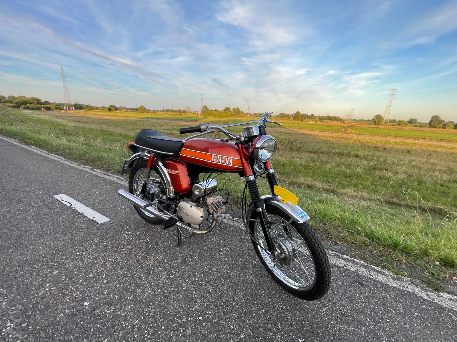 Yamaha FS1 Type 378 Origineel - Klassieke Bromfiets, Fietsen en Brommers, Brommers | Oldtimers, 60 cc, Yamaha, Ophalen of Verzenden