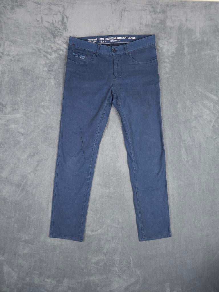Pme Legend Broek Nightflight W34 L32 Slim Fit Blauw., Blauw, ., Ophalen of Verzenden, Zo goed als nieuw