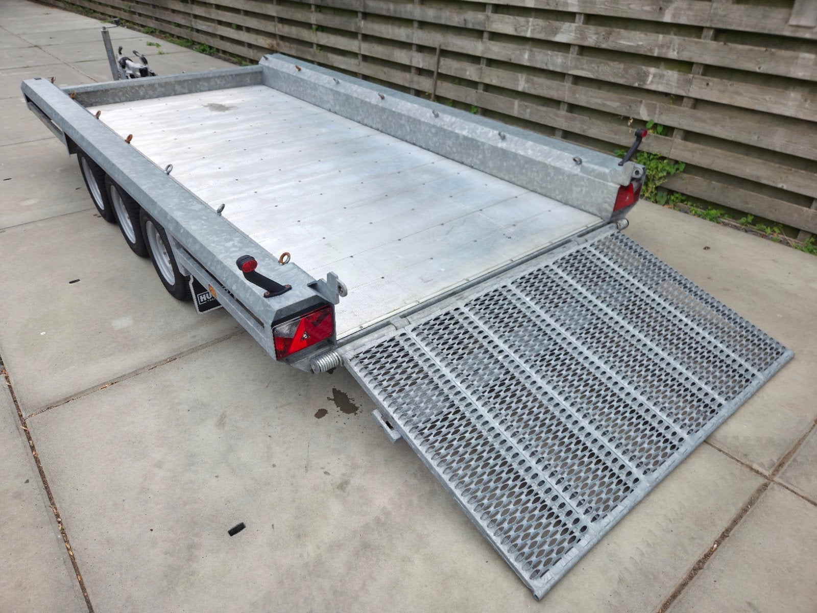 Hulco Terrax-3 — 180x400cm — Machine Transporter — Als Nieuw, Auto diversen, Aanhangers en Bagagewagens, Info@vlaartradingandservices.com