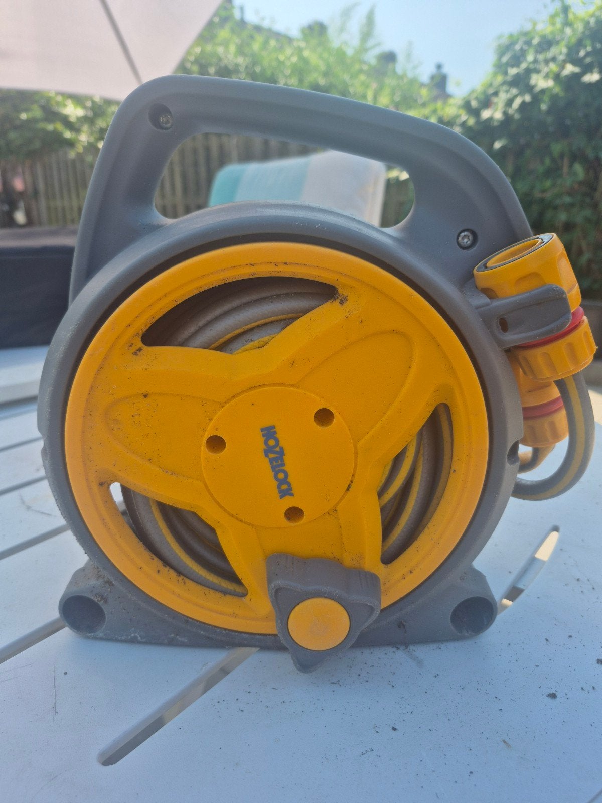 Tuinslang haspel, Tuin en Terras, Tuinslangen, Ophalen of Verzenden, Nieuw, Tuinslang