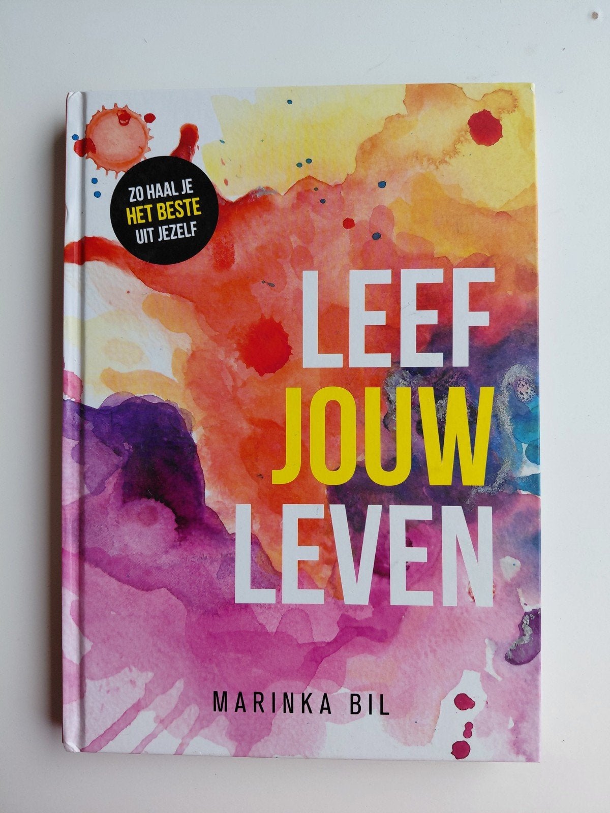 Marinka Bil - Leef Jouw Leven, Boeken, Mode, Marinka Bil, Ophalen of Verzenden, Zo goed als nieuw, Mode algemeen