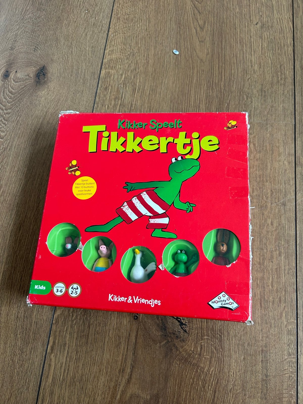 Kikker Speelt Tikkertje - Bordspel voor Kinderen, Drie of vier spelers, Ophalen of Verzenden, Gebruikt