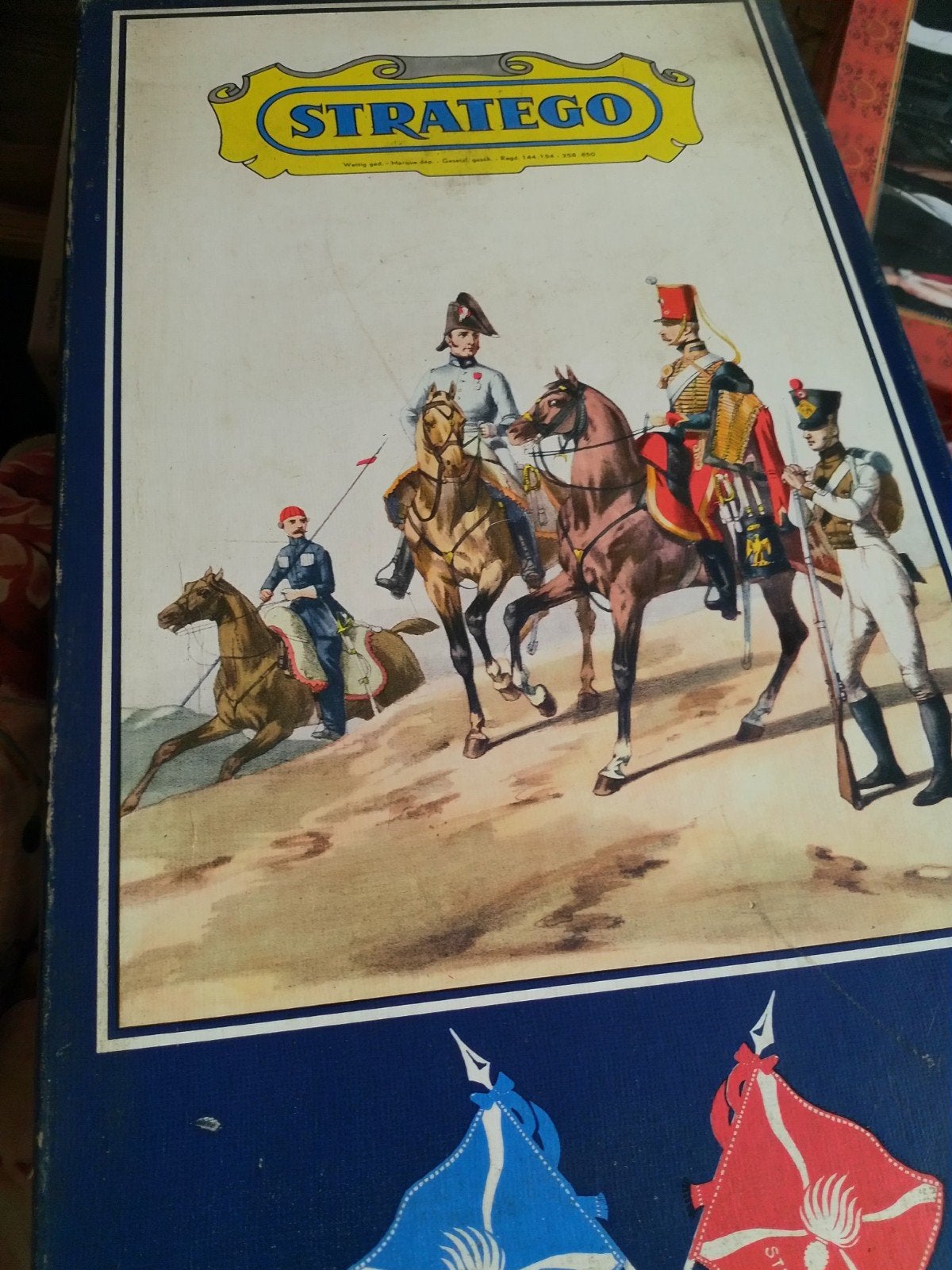 Stratego bordspel - Klassiek strategisch spel, Een of twee spelers, Ophalen of Verzenden, Gebruikt, Jumbo